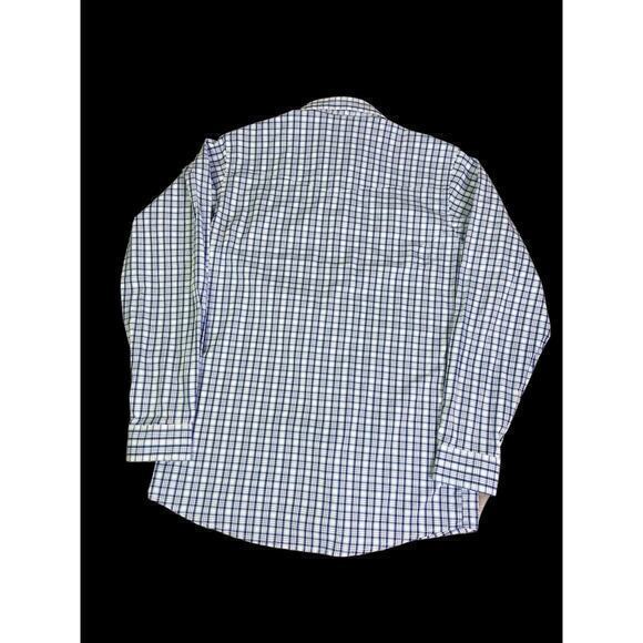 Wrangler Mens 2XL Blue Plaid Long Sleeve Pearl Snap Button Up Western Shirt‎ - Picture 9 of 13